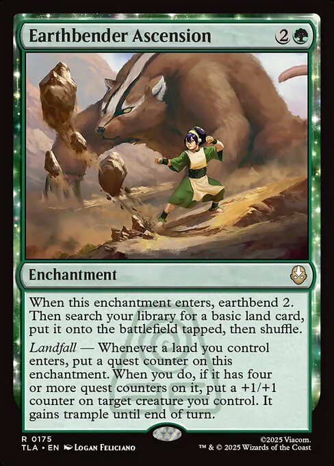 Carta de Magic: The Gathering Earthbender Ascension